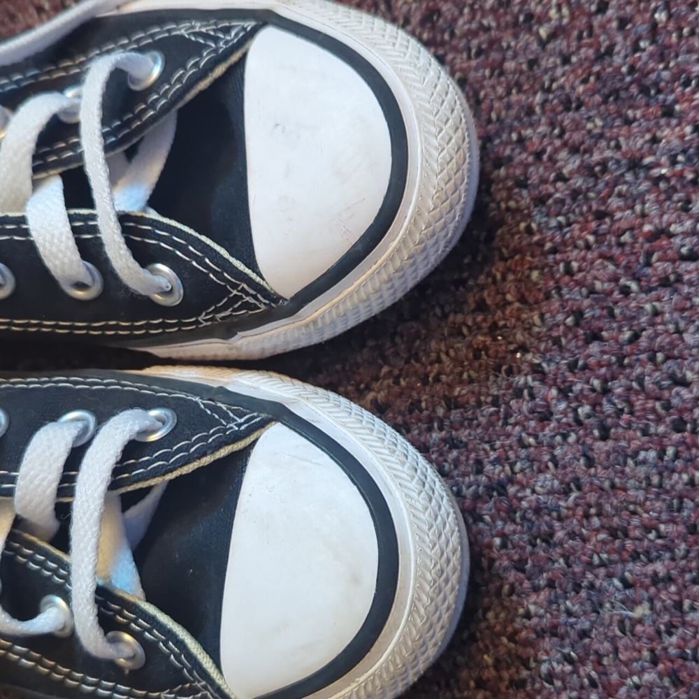 Classic Black Converse All Star Sneakers - Picture 2 of 7
